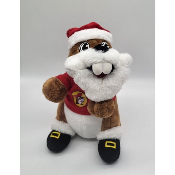 Buc-ee's Other - BUC-EE's Christmas Holiday Red Shirt Beaver Plush Stuffed Animal